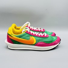 Nike Shoes Mens 8 Sacai LDWaffle Pine Green Sneakers BV0073 301 Casual Comfort picture