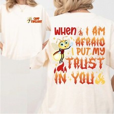 VBS 2024 Camp Firelight, Vacation Bible School Theme Group Double Sided T-Shirt picture