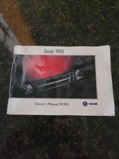 1993 Saab 900 Owners Manual picture