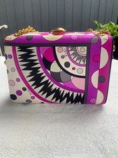 ICONIC 1960'S SMALL  EMILIO PUCCI *  HARD CASE * PURSE * TREASURE BOX * HANDBAG picture