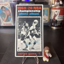 1970-71 Topps - 1969-70 NBA Championship Jerry West, Willis Reed #168 picture