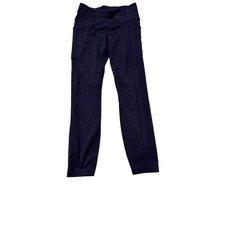 Athleta Womens Ultimate Stash Pocket 7/8 Leggings Navy Blue High Rise MT Tall picture