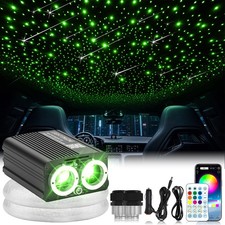 Twinkle Meteor Car Headliner Roof Ceiling Shooting Star Light Fiber Optic Kit picture