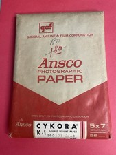 Vintage Ansco 5X7 Photographic Paper envelope Ardura Double Weight from Feb. 68 picture