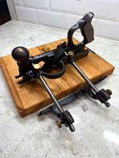 Antique Stanley No 45 Combination Plane Early Type Ornate Casting 1884 Patent picture