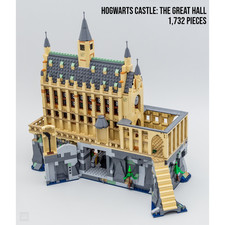 NEW The Great Hall 1732 Pieces Harry Potter Fans Gift Idea picture