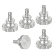 M2.5x4mm Vernier Caliper Screws Stainless Shoulder Knurled Screw 5Pcs picture
