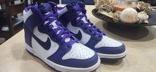 Nike Dunk Hightops Midnight Purple picture
