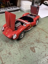 Bburago 1957 Red Ferrari 250 Testa Rossa 1:18 Scale Diecast Car Replica picture