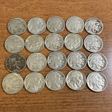 20 Buffalo Nickels 1913 1914-S 1915 1916-S 1919-S 1923-S 1924-D 1931-S etc picture