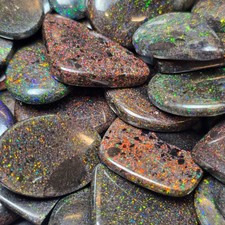Andamooka Rainbow Matrix Opal – Hand-Picked from 500+ Available – Affordable Bul picture