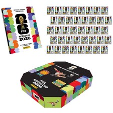 PANINI Soccer FIFA WORLD CUP 2026 Sticker Stadium Box 40 Packs Hard Cover [NEW] picture