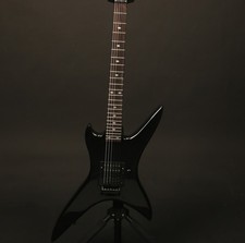 Custom New Solid Body Electric Guitar Stealth Chuck Schuldiner Black picture