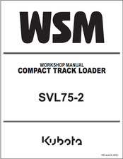 2018 Kubota SVL75-2 Compact Track Loader Workshop Manual USB picture