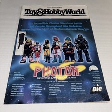 VTG 1980s Toy Hobby Wrld Trade Magazine Photon Cover Moon Dreamers JEM ADS 1986 picture
