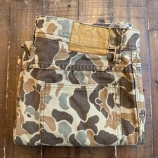 Wallace & Barnes Painter Camp Pant Men W32xL29 Duck Canvas Camo Carpenter J Crew picture