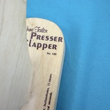 Vintage June Tailor Wood Point Presser & Clapper # 120 USA MADE picture