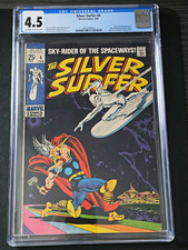 Silver Surfer #4 1969 CGC 4.5 Iconic Silver Surfer vs. Thor Cover picture