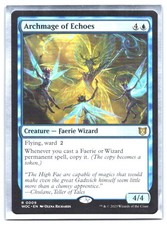 Archmage of Echoes #9 Commander Wilds of Eldraine Magic The Gathering MTG - NM picture