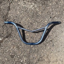 Vintage Tuf Neck Or Race Inc Bmx Handlebars Blue Vbar Old School Vintage Redline picture