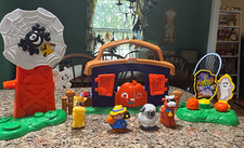 Fisher Price Little People Pumpkin Party 2003 Halloween WORKS VGC picture