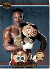 Evander Holyfield 1991 Ringlords #1 Players International Boxing Hall of Fame #1 picture