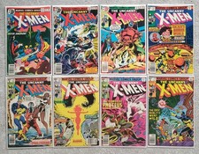Uncanny X-Men Run Lot #115, 116, 119, 123, 124, 125, 127, 128, Bronze Age VG/FI picture