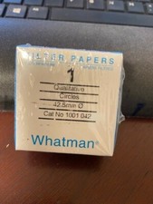 Whatman Qualitative Filter Papers, Grade 1, Cat No 1001-042 picture