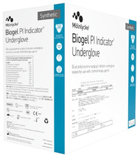 Molnlycke Biogel PI Indicator Underglove Size 7 Polyisoprene 41670 NEW 50 Pairs picture