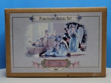 2003 Grandeur Noel Collector's Edition Porcelain Angel Set - Nice.  picture