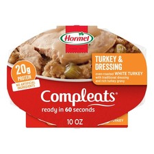 Turkey and Dressing Microwave Meal 10oz Ready to Eat Dinner 6 Pack picture