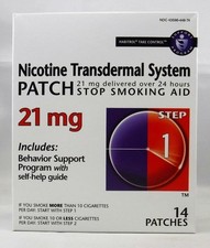 Habitrol® Nicotine-Patch Transdermal System 21 mg 14 PATCHES Step1 Exp 9/27+ picture
