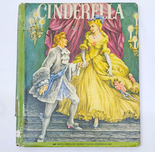 Grosset & Dunlap Cinderella Hardcover Illustrated 1954 Vintage Ex Libris picture