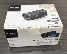 Sony Handycam HDR-CX220 Black Handheld Full HD Video Camcorder picture