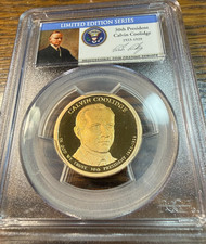 2014-S Coolidge Presidential Dollar PCGS PR69DCAM Best Price on Ebay* CHRC picture