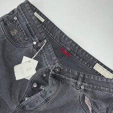 Brunello Cucinelli Men 54 Traditional Fit Gray Denim Jeans NWT Italy $1095 picture
