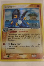 Swampert 27/100 EX Crystal Guardians Reverse Holo picture