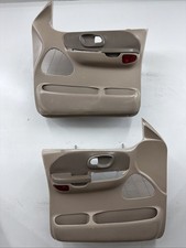 99-03 Ford F-150 F150 Crew Cab OEM Driver & Passenger Door Panels Power Tan picture