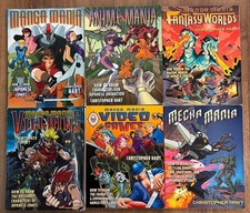 Christopher Hart Manga Mania How to Draw Anime Book Lot 6 Video Games Villains picture
