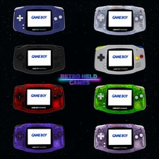 Nintendo Game Boy Advance Console with Backlit Screen IPS V5 GBA CHOOSE COLOR picture