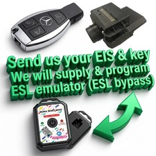 Mercedes Steering Lock ESL ELV Emulator Programming W204 W207 W212 X204 C E GLK picture