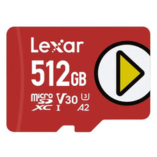Lexar Play 512GB Micro SD Card microSDXC UHS-I U3 V30 Flash Gaming Memory Card picture