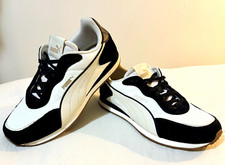 PUMA ST. Miller WOMEN’S Size 9.5 Rose Sneakers White/Black 402636-10 picture