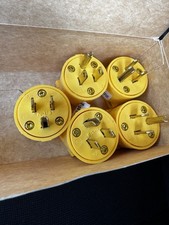 5 Each Plugs-Cooper/Eaton 4867-BOX 15-Amp 125-Volt Heavy-Duty Straight Plugs picture
