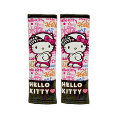 Hello Kitty Seat Belt Covers Murakami Limited Edition Collection Rare Superb picture