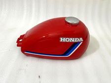 Honda ATC 200ES 200 ES Big 1983-84 Red Painted Steel Petrol Gas Tank +Cap | Fit picture