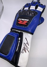 Alex Rins signed 2022 Suzuki Ecstar replica Moto GP Glove (x1)  🧤 + C.O.A. picture