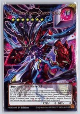 CXYZ HOPE CHAOS BARIAN DRAGON (EXTENDED ART) BETB-EN044 YUGIOH PRINT ERROR LINE picture