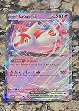 Pokemon TCG Latias ex 076/191 Sv08 Surging Sparks Holo Double Rare Holofoil picture