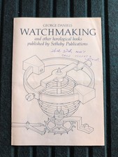 RARE 1981 George Daniels Watchmaking Book Prospectus 6-Page Brochure Sotheby’s picture